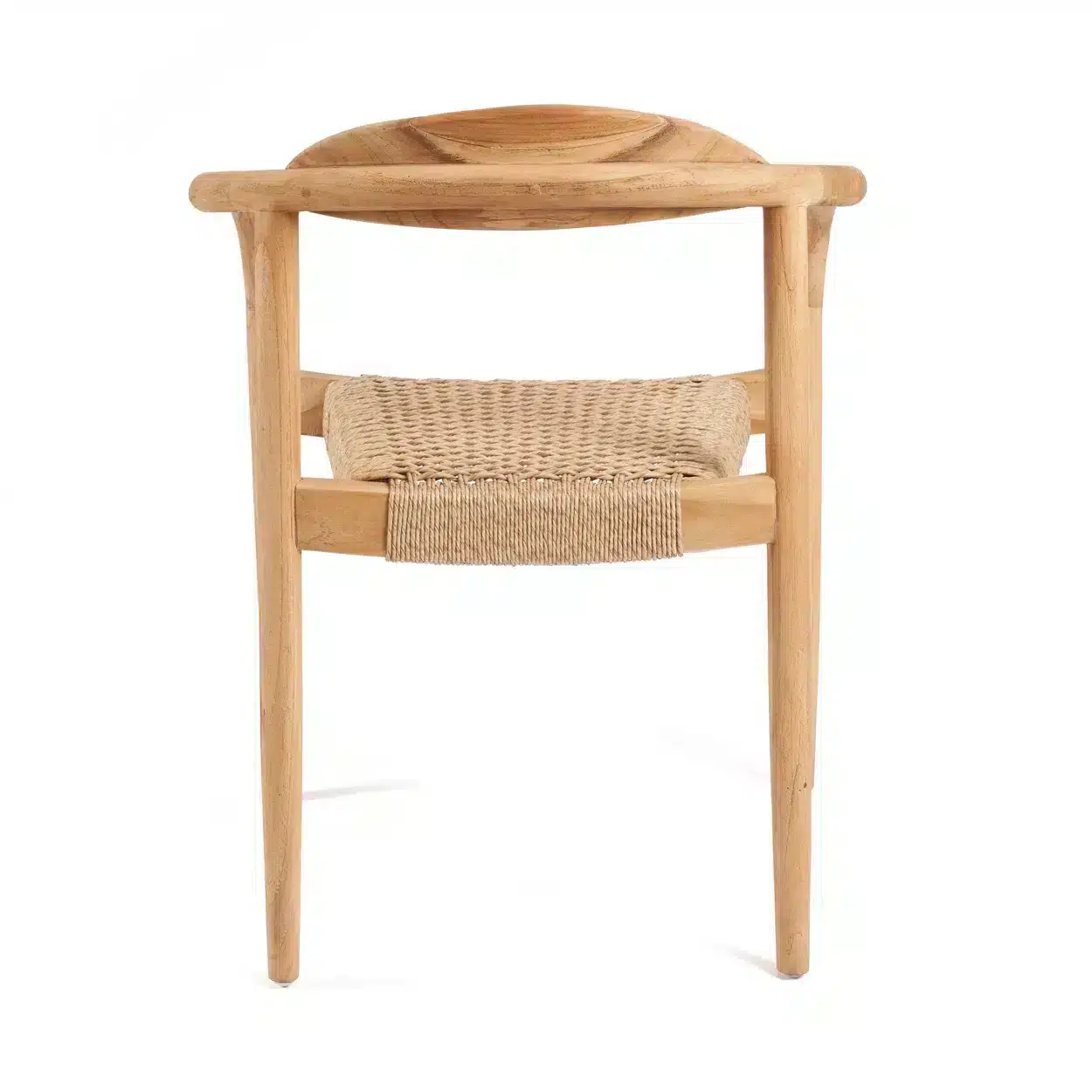 Chaise Teck Recyclé Amaya – Naturelle – Extérieur – Image 7