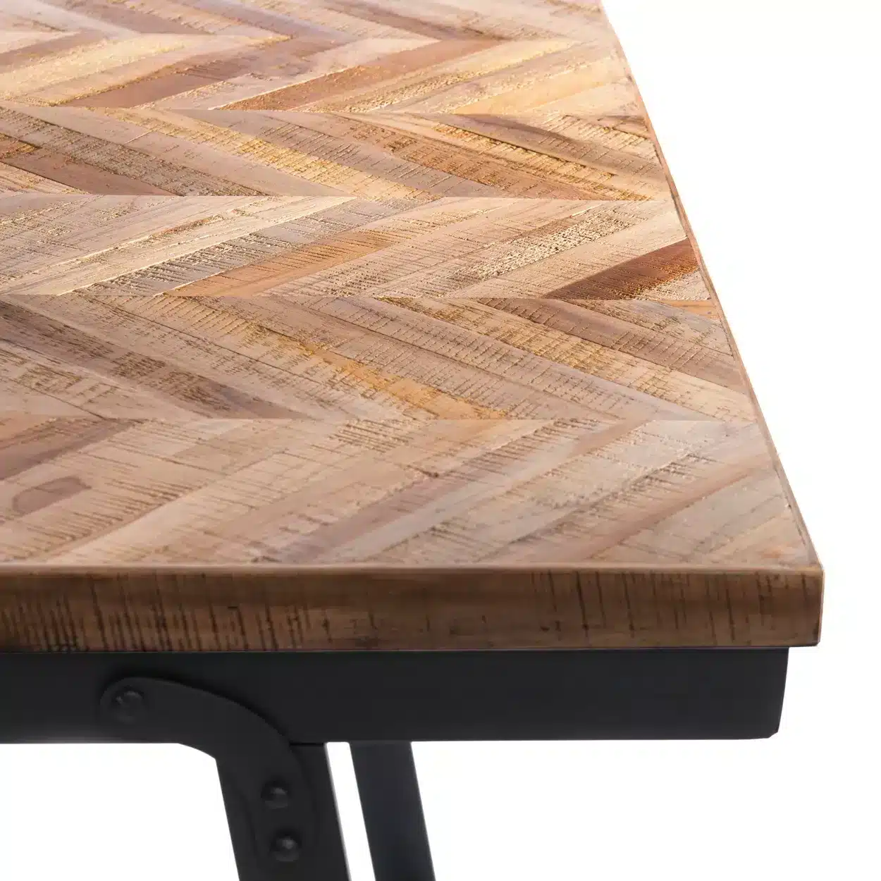 Console à chevrons- naturel – Image 6