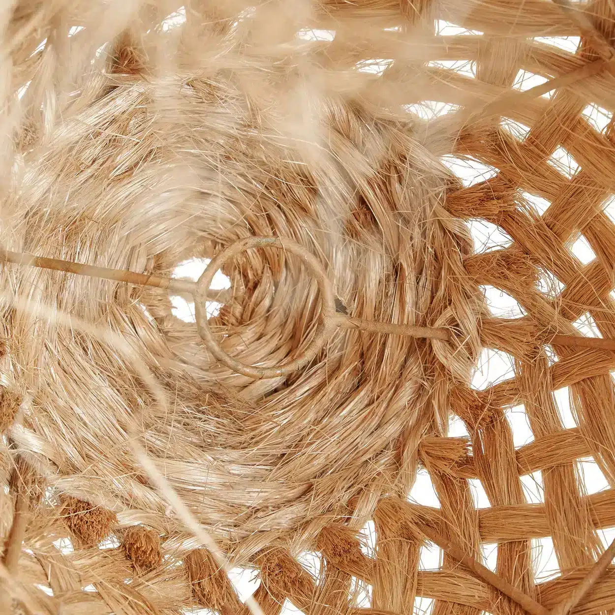 Abaca Suspension Méduse Naturel-L – Image 6