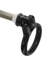 Anneau articulé+béquille Marinéa avec carré inox 7 ép. 105 à 120 mm – Image 4