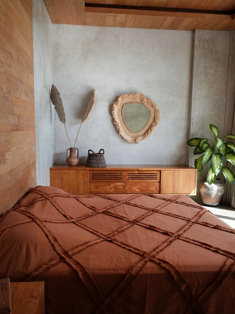 Couvre lit Berber Terracotta – Image 3