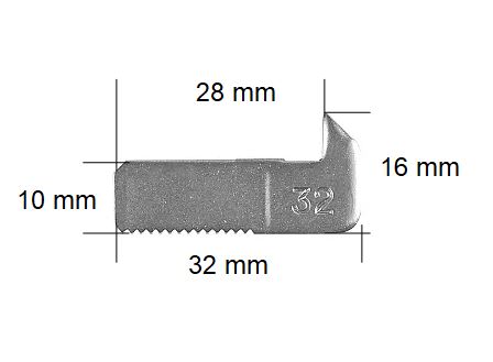Kit de fermeture cuvette simple 9934 avec crochet inox – Image 5