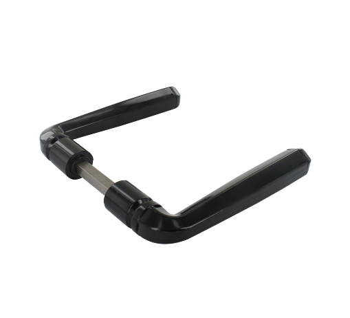 Béquille double polycarbonate carré 7 mm